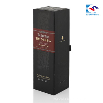 Hot sell black senior design cosmetic packaging box